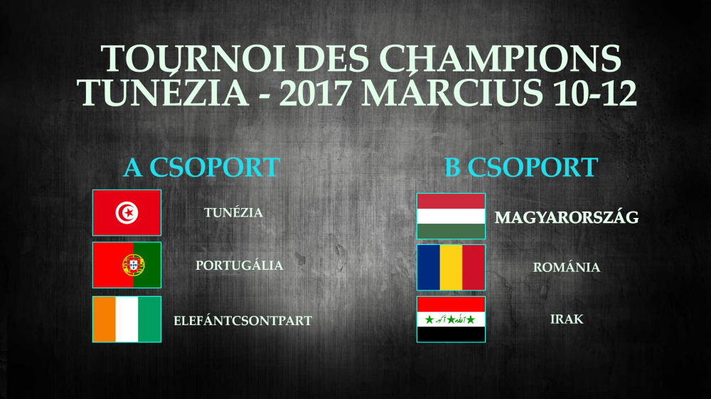 Tunéziában a Válogatott