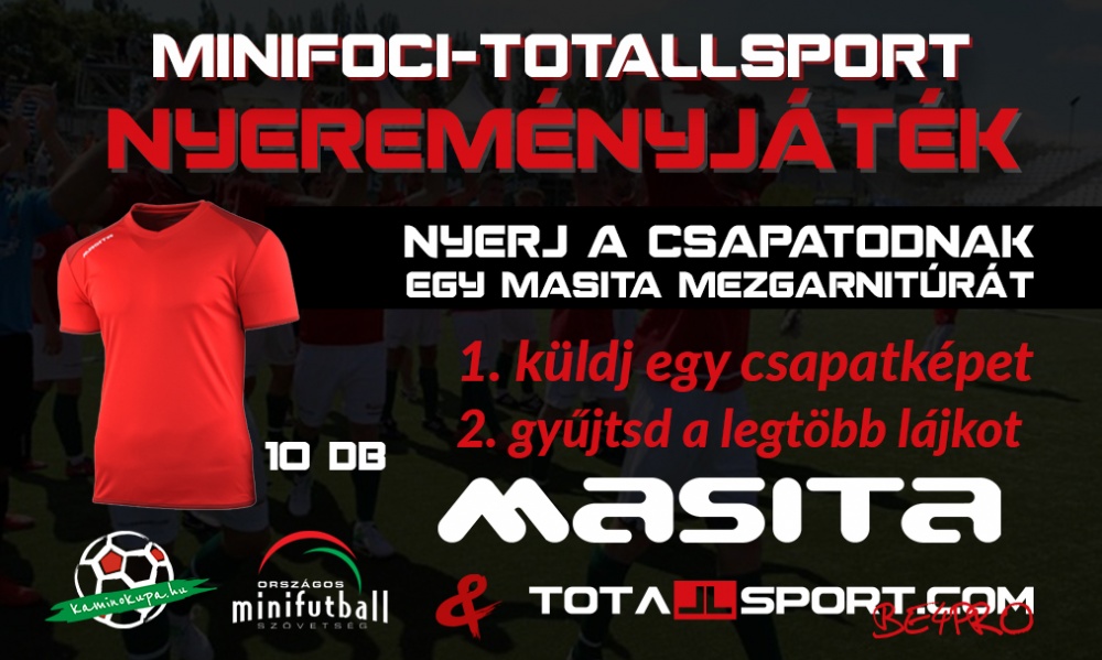 Minifoci X Totallsport nyereményjáték